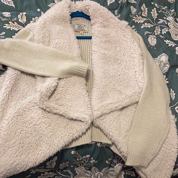 Snails and Cinnamon drape cardigan sweater - Picture 3 of 3